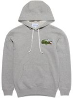 Comme Des Garçons Shirt hoodie en coton à patch logo - Gris