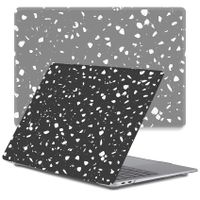 Lunso MacBook Pro 14 inch (2021-2023) cover hoes - case - Terrazzo Bergamo