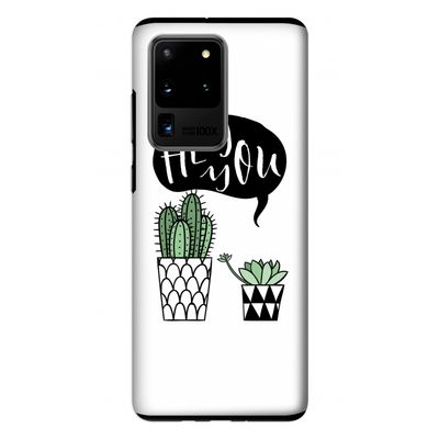 Hey you cactus: Samsung Galaxy S20 Ultra Tough Case
