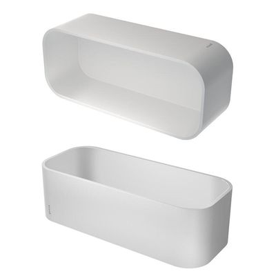 Geesa Frame Douchemand / Planchet 25cm Wit 918901-01