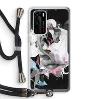 Camouflage de sommeil: Huawei P40 Transparant Hoesje met koord
