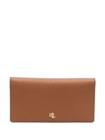 Lauren Ralph Lauren portefeuille Slim pliant médium - Marron