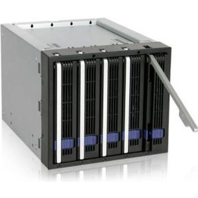 Icy Dock MB155SP-B 5x2,5 /3,5 SATA backplane voor 3x extern 5,25