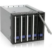 Icy Dock MB155SP-B 5x2,5 /3,5 SATA backplane voor 3x extern 5,25
