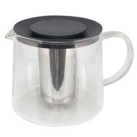 Glazen theepot 1,5 liter met filter