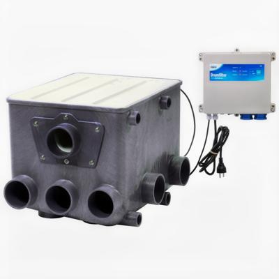 Aquaforte Trommelfilter AFT-1G - Waterzuiveringsfilter 25m³/u Max, 60/120 Micron, HDPE