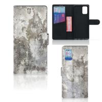 Samsung Galaxy A02s | M02s | Bookcase | Beton Print