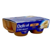 Delical Creme Dessert La Floridine Koffie 4x125g - thumbnail