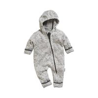 Playshoes fleece babypak fleece gebreid grijs Maat