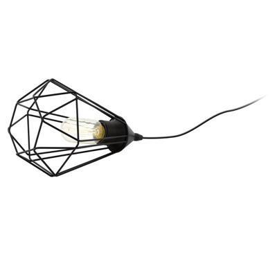 Eglo TafellampTarbes zwart 17cm - 94192