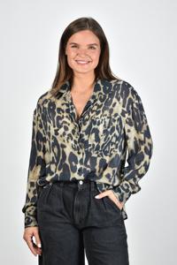 IRO blouse Jatkin dierenprint