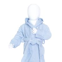 The One Baby Badjas 450 gram Licht Blauw-98/110