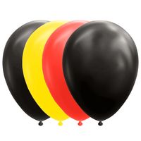 Ballonnen Set Belgie Rood/Geel/Zwart - thumbnail