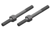 Turnbuckle - M4 - 50mm - Steel - 2 pcs (C-00180-128) - thumbnail