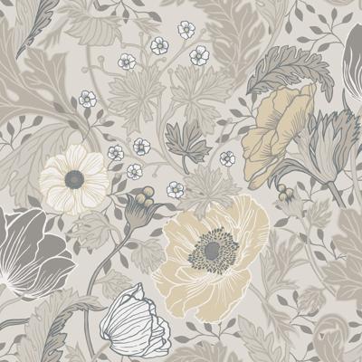Dutch Wallcoverings Fagelsang - Anemone Grey