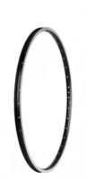 Dunlop Velg primax e str19 26" 559 x 19c - 36 gaats - spaak 14 / frans ventiel - zwart met remrand