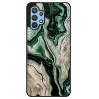 Samsung Galaxy A32 5G hoesje - Green waves Samsung Galaxy A32 5G hoesje - Green waves