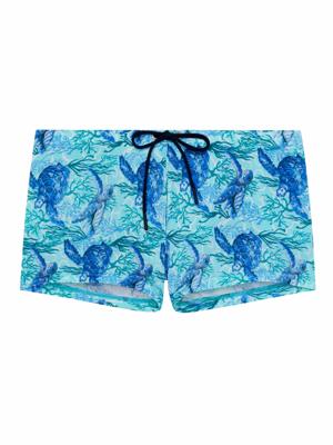 HOM - Swim Shorts - Tartane - blauw, Maat:XL