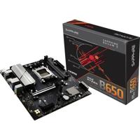 Sapphire 52112-04-40G Moederbord Socket AMD AM5 Vormfactor Micro-ATX Moederbord chipset AMD® B650