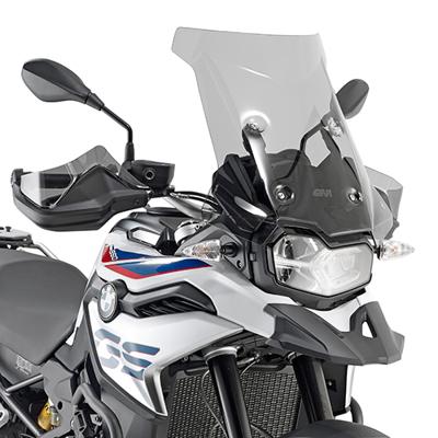 GIVI Windscherm, moto en scooter, D5127S Verhoogd getint