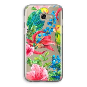 Papegaaien: Samsung Galaxy A5 (2017) Transparant Hoesje