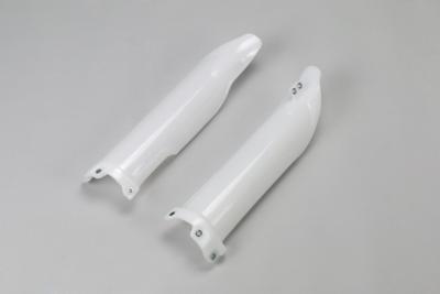 UFO PLAST Fork protectors ufo kawasaki white