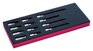 Bahco Foaminlay Fit&Go 1/3 met schroevendraaierdopsleutels 1/2" - 12-delig - FF1E2208