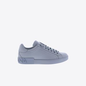 Sneaker Grijs Leder