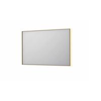 Spiegel INK SP32 120x4x80 cm Incl. Indirect LED-Verlichting Rondom en Spiegelverwarming Geborsteld Mat Goud