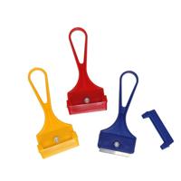 Gerimport Glasschrapers/verfschrapers - 3x stuks - 11 cm - kunststof - verfkrabbers