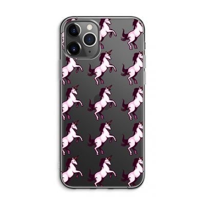 Musketon Unicorn: iPhone 11 Pro Max Transparant Hoesje