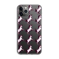 Musketon Unicorn: iPhone 11 Pro Max Transparant Hoesje