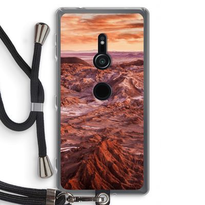 Mars: Sony Xperia XZ2 Transparant Hoesje met koord