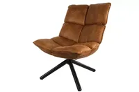 Relaxstoel Victor - Cognac Relaxstoel Victor - Cognac