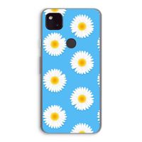 Margrietjes: Google Pixel 4a 5G Transparant Hoesje