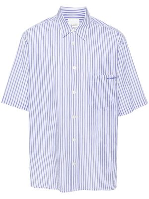 MARANT chemise Labilio à rayures - Bleu