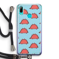 Dinosawrr: Huawei P Smart (2019) Transparant Hoesje met koord
