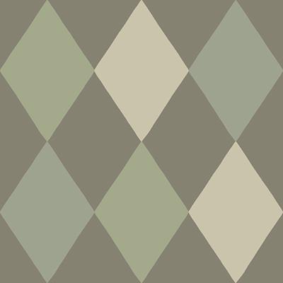Dutch Wallcoverings Langtan - Kalas Dark Green - Groen