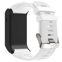 Silicone polsbandje voor Sport voor Garmin Vivoactive HR (wit)