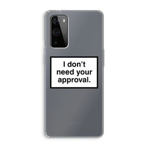 Don't need approval: OnePlus 9 Pro Transparant Hoesje