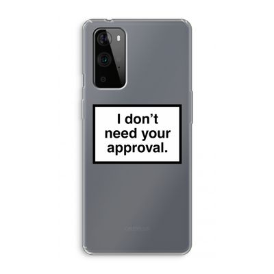 Don't need approval: OnePlus 9 Pro Transparant Hoesje