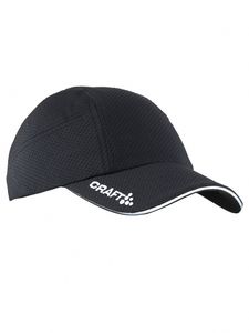 Craft Running cap hardloop pet zwart