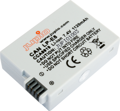 Jupio LP-E8 Lithium-Ion (Li-Ion) 1120 mAh