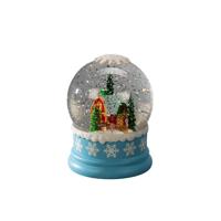 Sneeuwlantaarn noordpool 16.5x12.5cm led blauw Konstsmide - Konstsmide