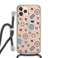 8-bit N°9: iPhone 11 Pro Max Transparant Hoesje met koord