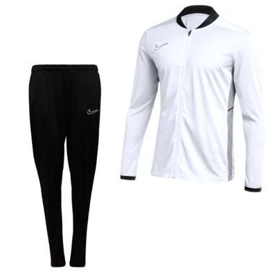 Nike Academy 25 Trainingspak Full-Zip Dames Wit Zwart Grijs
