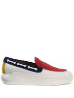 Giuseppe Zanotti baskets Conley String à design colour block - Blanc