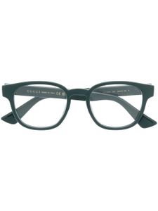 Gucci Eyewear lunettes de vue à monture carrée - Vert