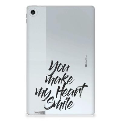 Lenovo Tab M10 Plus (3e generatie) Back cover met naam Heart Smile Lenovo Tab M10 Plus (3e generatie) Back cover met naam Heart Smile