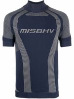 MISBHV t-shirt à logo imprimé - Bleu